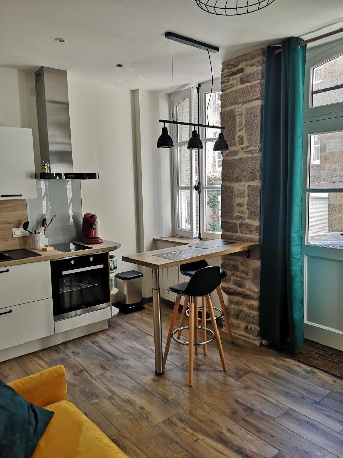 Haute Ville : Studio Ravissant Granville Exterior foto