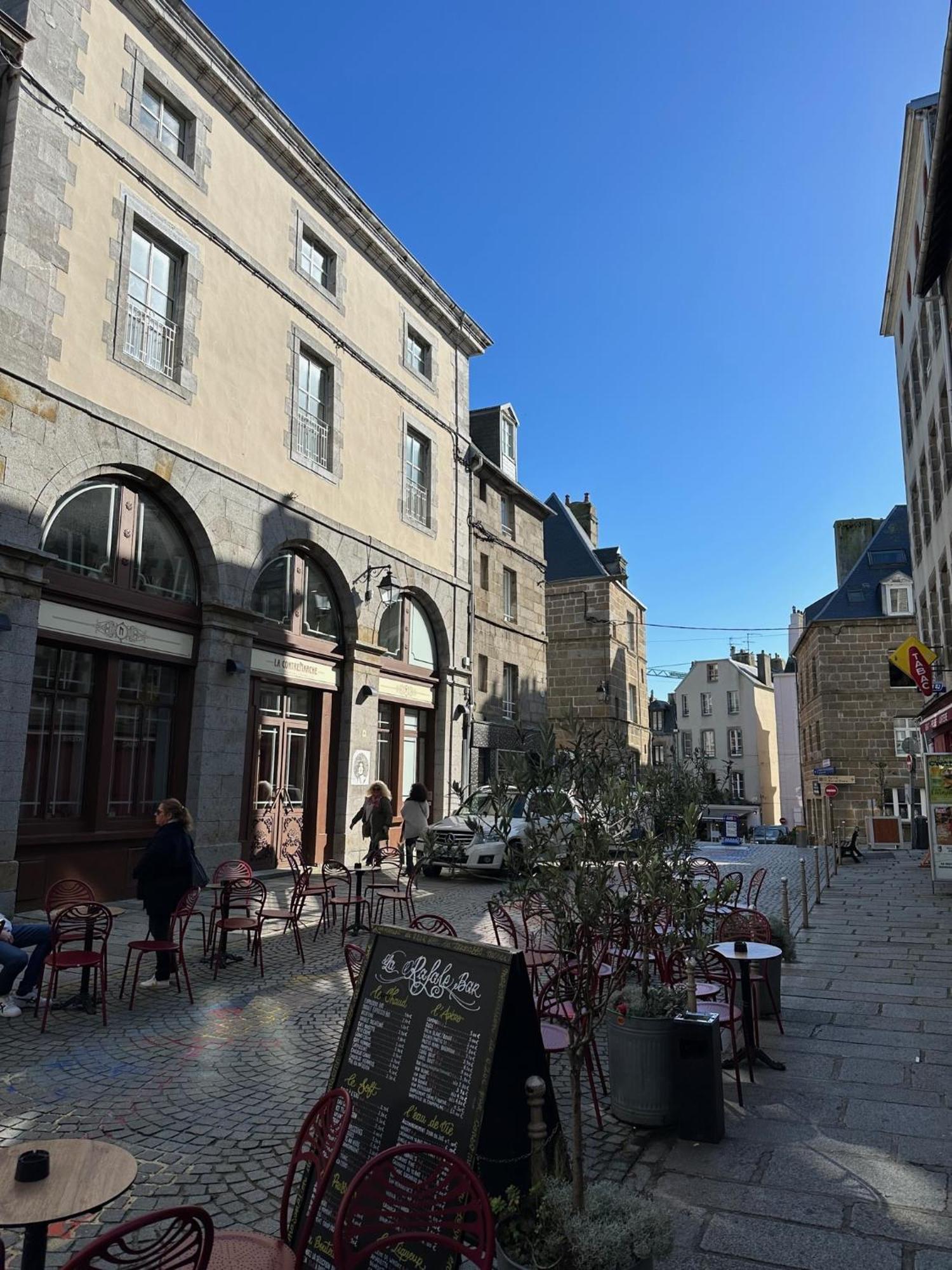 Haute Ville : Studio Ravissant Granville Exterior foto
